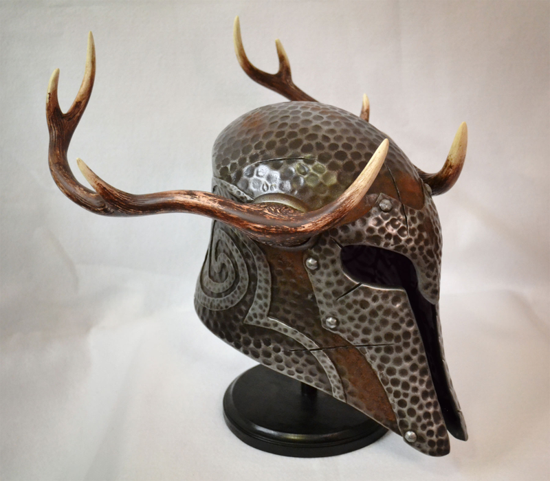 Illustration for article titled What a Skyrim Helmet Looks Like in the Real World